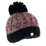 Bonnet grosse maille, noir