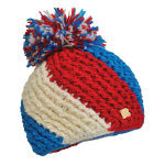Bonnet tricolore blue