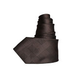 Cravate  carreaux bronze