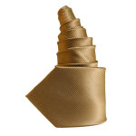 Cravate marron glac