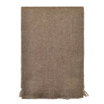 Echarpe beige fonc en mohair