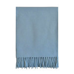 Echarpe bleu ciel lambswool