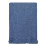 Echarpe bleu ciel en mohair