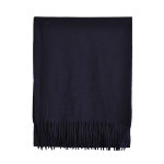Echarpe bleu marine lambswool