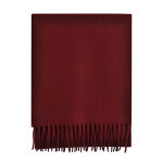 Echarpe bordeaux lambswool