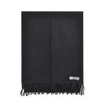 charpe cachemire, anthracite