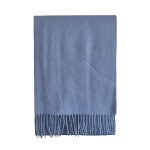 charpe cachemire carven, bleu ciel
