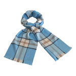 Echarpe cossaise bleu / blanc