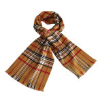 Echarpe cossaise camel
