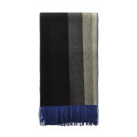 Echarpe king noir / bleu