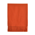 Echarpe orange lambswool