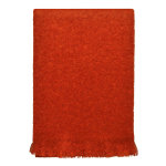 Echarpe orange en mohair