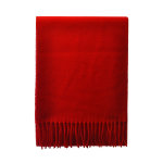 Echarpe rouge lambswool