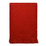 Echarpe rouge en mohair