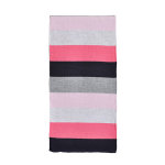 Echarpe rugby gris / rose