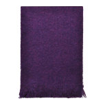 Echarpe violette en mohair