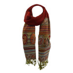 Echarpe xl boshay motifs cachemire