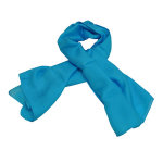 Foulard carr en soie, carabe