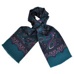 Foulard carven canard paisley