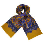 Foulard carven moutarde paisley