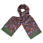 Foulard carven seventies orange