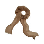 Foulard en soie, camel