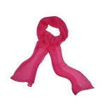 Foulard en soie, fushia
