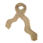 Foulard en soie, gris perle