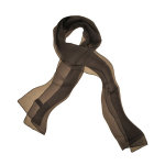 Foulard en soie, gris souris