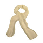 Foulard en soie, ivoire