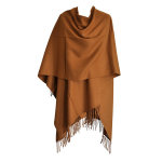 Grand poncho camel frang