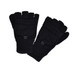Mitaines marine avec moufle amovible pour femme