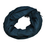 Pashmina bleu ptrole