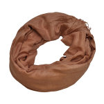 Pashmina cuivre clair
