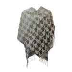 Poncho carrie gris