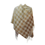 Poncho carrie marron