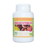 200 g�lules marron d'inde bio ab dos�es � 225 mg.