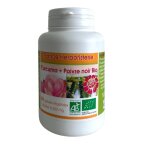 Gelules curcuma + poivre noir bio 200 glules doses  300mg.