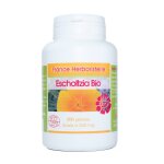 Gelules escholtzia bio 200 gélules dosées à 250 mg poudre pure. Gelules escholtzia bio 200 gélules dosées à 250 mg poudre pure.