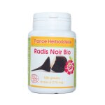 Gelules radis noir bio racine - doses  270 mg poudre pure.