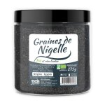 Graines de nigelle bio - pot de 275g Graines de nigelle bio - pot de 275g