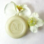 Nettoyant visage solide fleurs de garrigue - 100 grammes