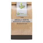 Tisane argile verte morceaux concasss 1 kg - phytothrapie