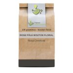 Tisane rose pale bouton floral 100 grs (rose centifolia).