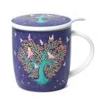 Tasse avec infuseur - lovebirds