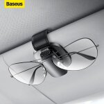 Baseus car support de lunettes de soleil clip de rangement pour audi bmw auto int�rieur organisateur