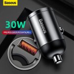 Baseus ? chargeur de voiture rapide 30w qc4. 0 pps charge rapide pour xiaomi samsung iphone Baseus ? chargeur de voiture rapide 30w qc4. 0 pps charge rapide pour xiaomi samsung iphone