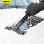 Baseus ? grattoir � glace pour pare - brise de voiture d�neigement outil de raclage brise - glace