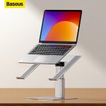 Baseus ? support rglable antidrapant pour ordinateur portable en alliage d'aluminium pour