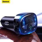 Baseus ? transmetteur / modulateur fm bluetooth kit mains libres lecteur mp3 avec chargeur de Baseus ? transmetteur / modulateur fm bluetooth kit mains libres lecteur mp3 avec chargeur de